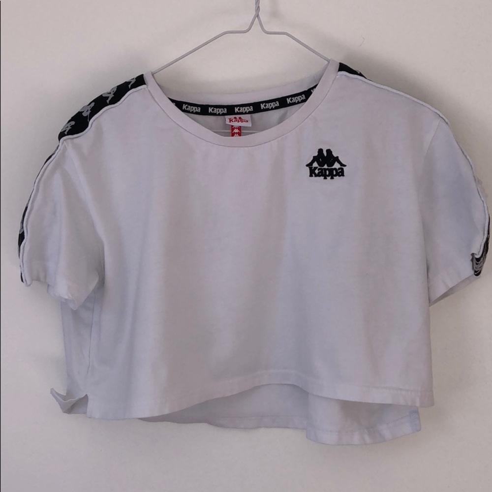 Kappa crop top tee